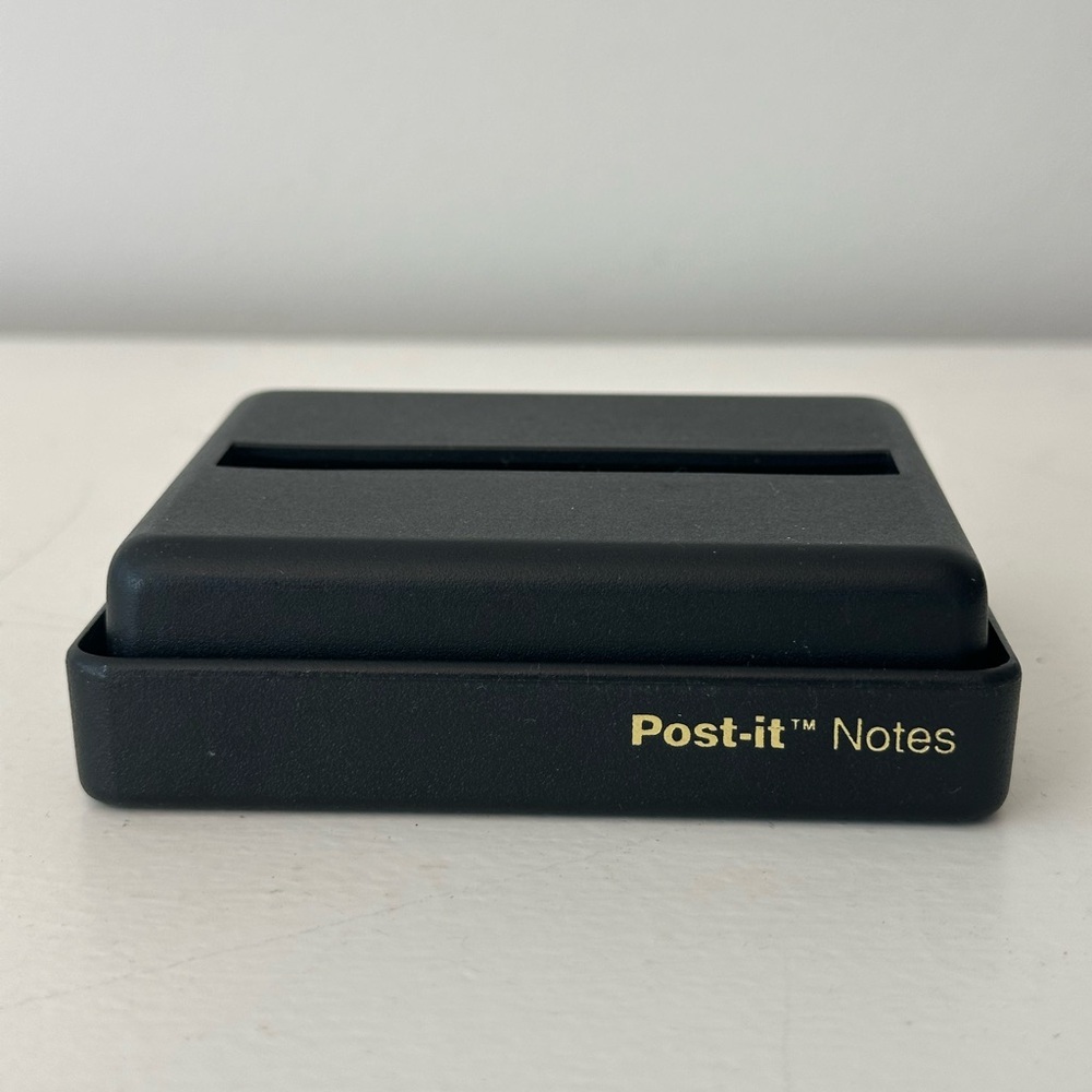 Black Post it Pop up Note Dispenser R330 C330 weighted